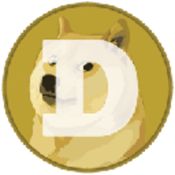 DOGE dog meme coin logo